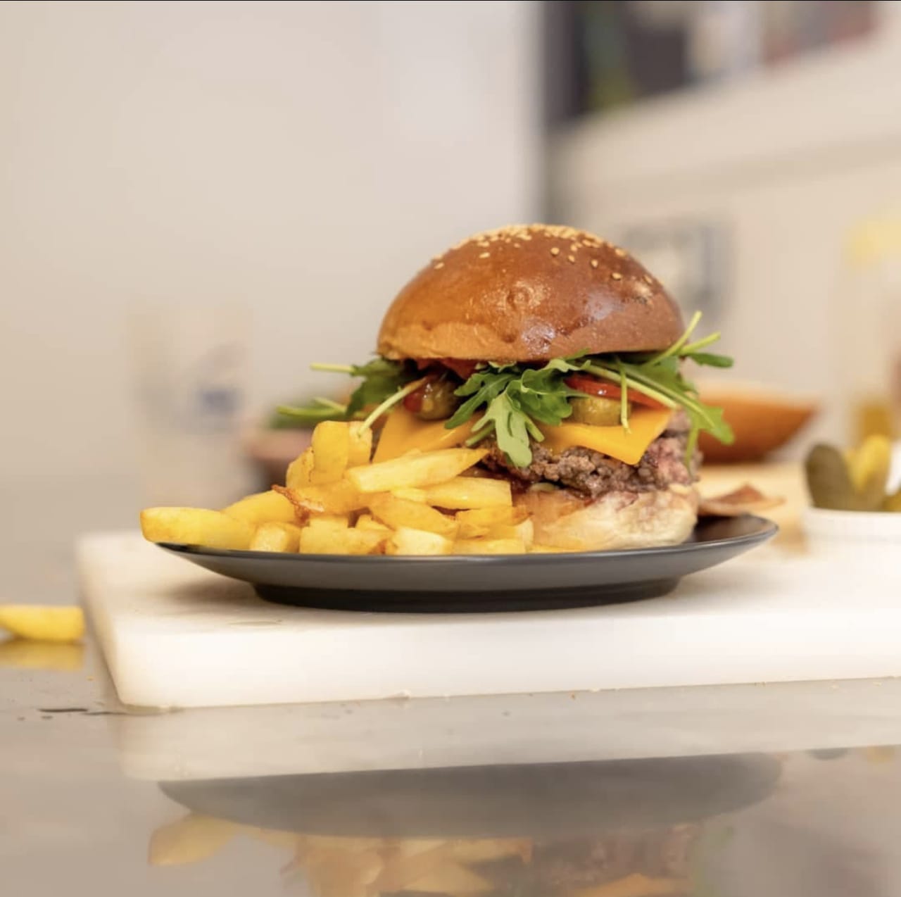 Burger La Cantine du Chat
